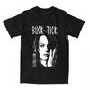Summer Unisexs And Unisexs Buck Tick Atsushi Sakurai Salute Bulletin Pattern Printed Cotton Tshirt Merch Retro Summer