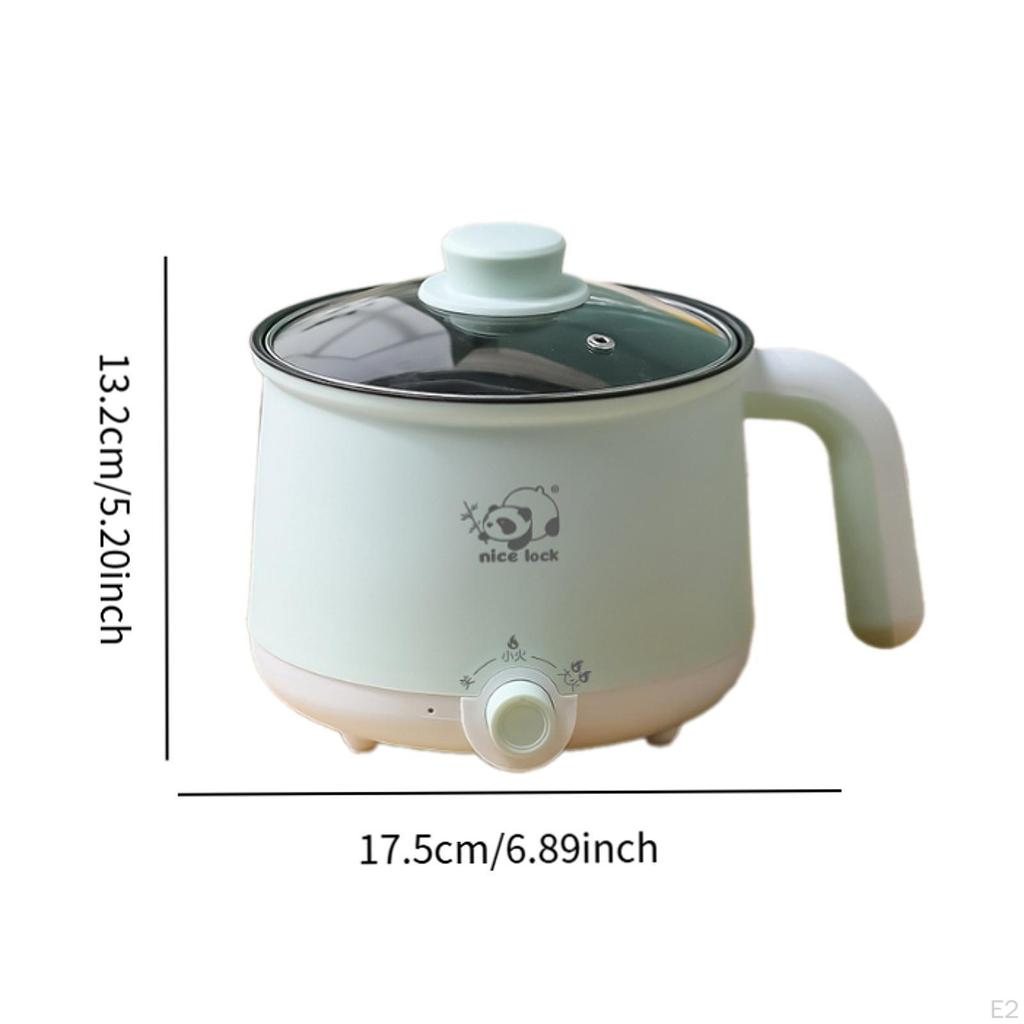 Электрическая кастрюля для приготовления лапши, риса и супа с ручкой