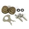 LOXX Music Box Standard Vintage Brass Strap Locks