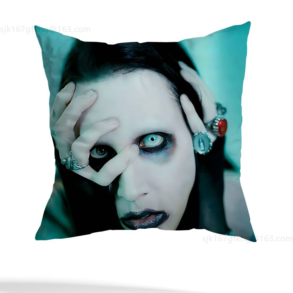 M-Marilyn Manson наволочка для подушки наволочка для диванной подушки в гостиной наволочка для подушки на кровать в спальне домашний декор