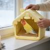 With Pad Bird Breeding Nest Warm Light Bird Nest Cage Parrot Bed House  Indoor Aviary