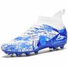 Мужские высокие футбольные бутсы с длинными ногтями, спортивная обувь с искусственным газоном, профессиональная тренировка, футбольные бутсы большого размера для молодежи