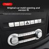 2025 Hot Racing Grills Car center console CD AIR steering wheel button sticker cover for Mercedes-Benz W447 Vito 2016-24 V-class