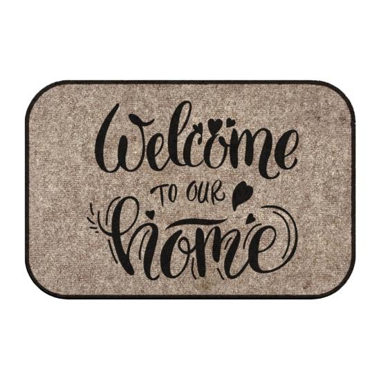 Напольный коврик Многоцелевой противоскользящий дверной коврик Печать букв Ковер для входной двери