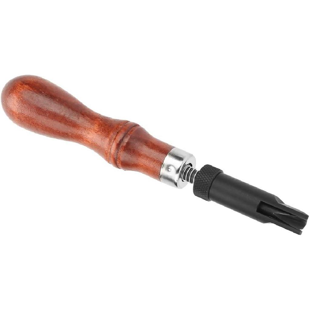 Пуш Гровер, Кожаный Гровер, Инструмент для Прорезки V-образного типа Дерево для Сапожника Кожаное Ремесло Ремень Кожаная Обувь