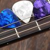 20 Pcs Teardrop Guitar Pick Celluloid Guitar Pick Guitar Pick Pick with Storage Box for Acoustic Electric Bass Guitar Ukulele 4 Different Thickness