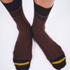 I Hate Monday [IHM2501M05] Mansocks Yellow Point Bold Socks
