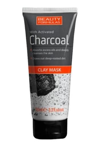 Beauty Formulas Charcoal Purifying Face Mask, 100 ml Deep Cleanse