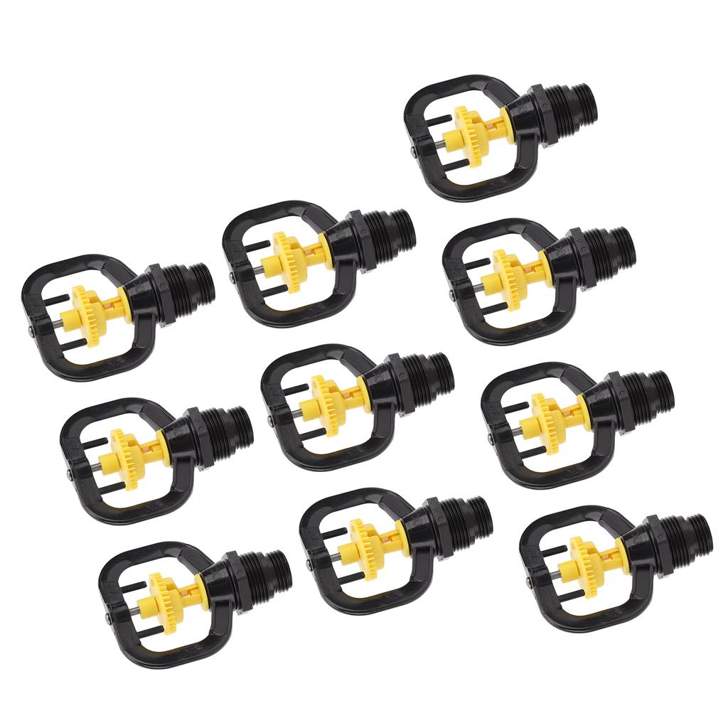 10 ШТ. Микронасадка с рефракцией, вращающийся дождеватель-бабочка, садовое орошение, вращающееся распыление