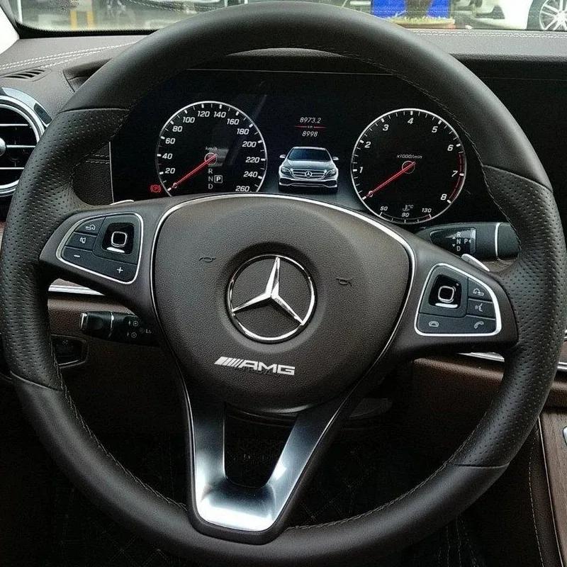 CFR1 New Hot Car Logo Stickers Metal emblem Accessories For Mercedes Benz AMG W206 W204 W205 W212 W213 W221 W222 W223 W251 W464 W240