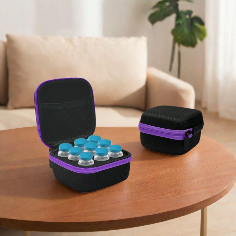 Large Capacity 9 Vials Storage Case EVA Insulin Vial Protector Durable Insulin Organizer Travel