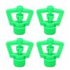 10PCS G1/2 Male Thread Irrigation Sprinkler 360 Degree Lawn Sprinkler  Garden Lawn Irrigation