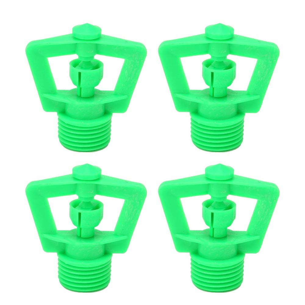 10PCS G1/2 Male Thread Irrigation Sprinkler 360 Degree Lawn Sprinkler Garden Lawn Irrigation