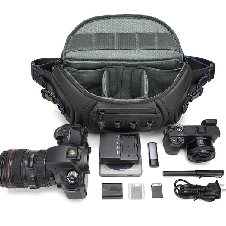 Портативная нагрудная сумка для камеры DSLR, устойчивая к царапинам, с удобным плечевым ремнем, модная сумка для хранения камеры