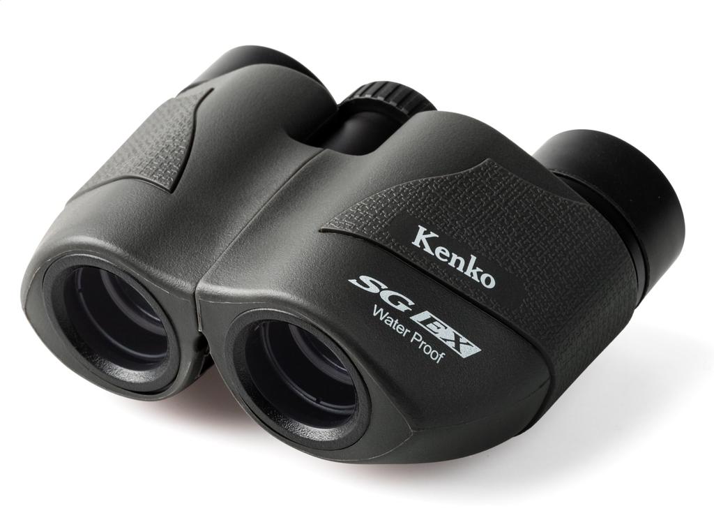 Kenko SG EX Compact 8x20 8x 20mm Porro Lightweight Body IPX7 Fully Ideal for Live and Outdoor Activities Binoculars, Magnification, Aperture, Prism,