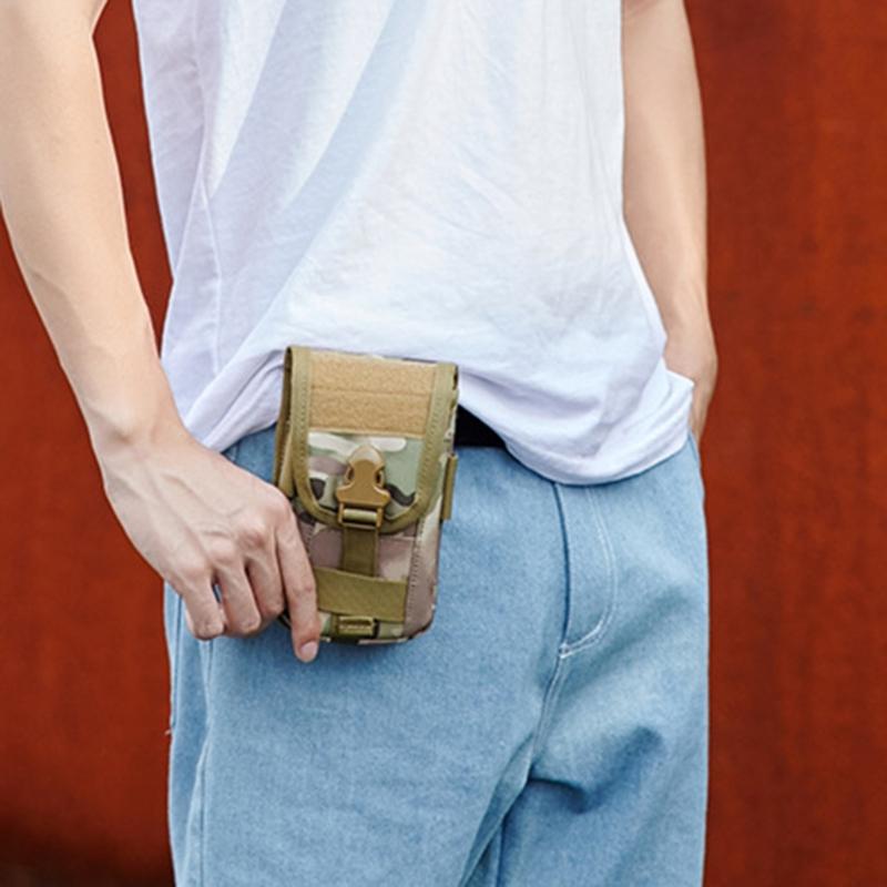 Tactically Pouch Phone Belt Holsters Smartphone Holder Utility Waist Pack Tool Organizer for Sports Hiking Camping