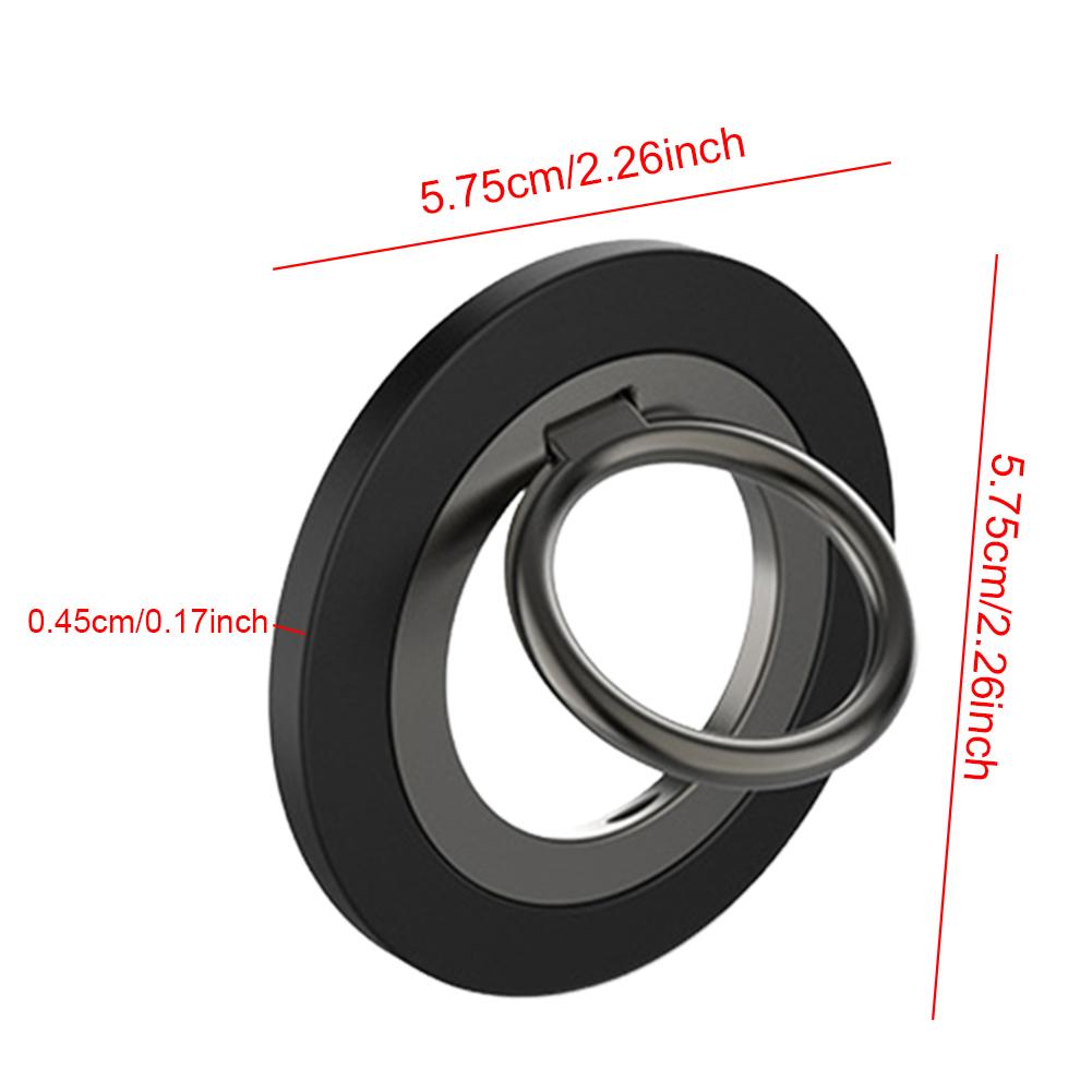 Магнитный держатель для телефона MagSafe Finger Ring Kickstand Metal Phone Grip для iPhone 15 14 13 12 Аксессуары для смартфонов