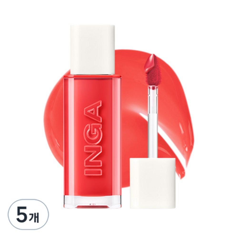 INGA Water Glow Lip Tint 4.5g 5ea
