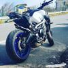 Держатель номерного знака для YAMAHA MT-09 MT09 FZ-09 FZ09 2017-хвостовой аккуратный кронштейн для крепления крыла мотоцикла