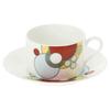 Cup & Saucer (for Both Coffee and Tea), 185cc, Frank Lloyd Wright Imperial Bone China, T97282/4614
