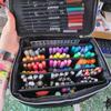 120 Slots Marker Storage Bag With Adjustable Shoulder Strap High Capacity Marker Organizers Carrying Case for Artist