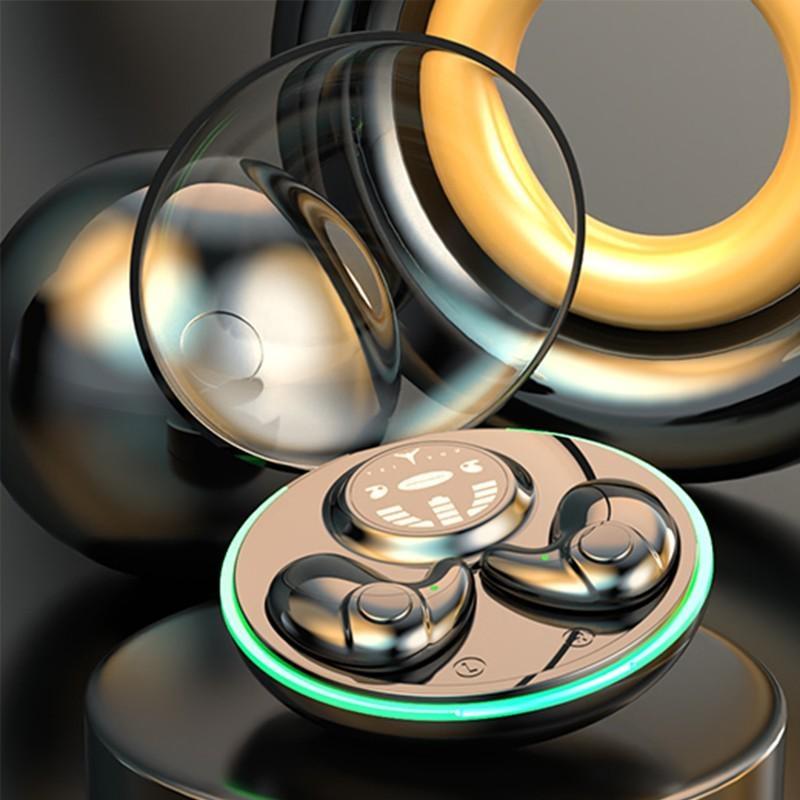 Bluetooth 5.3 Беспроводная гарнитура TWS Водонепроницаемые спортивные наушники Сенсорное управление Мини-наушники