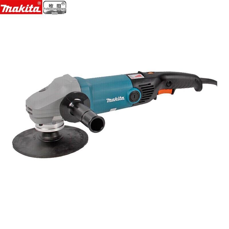 Makita SA7000C Угловая полировальная машина 180 мм штекер CN (адаптер в комплекте)