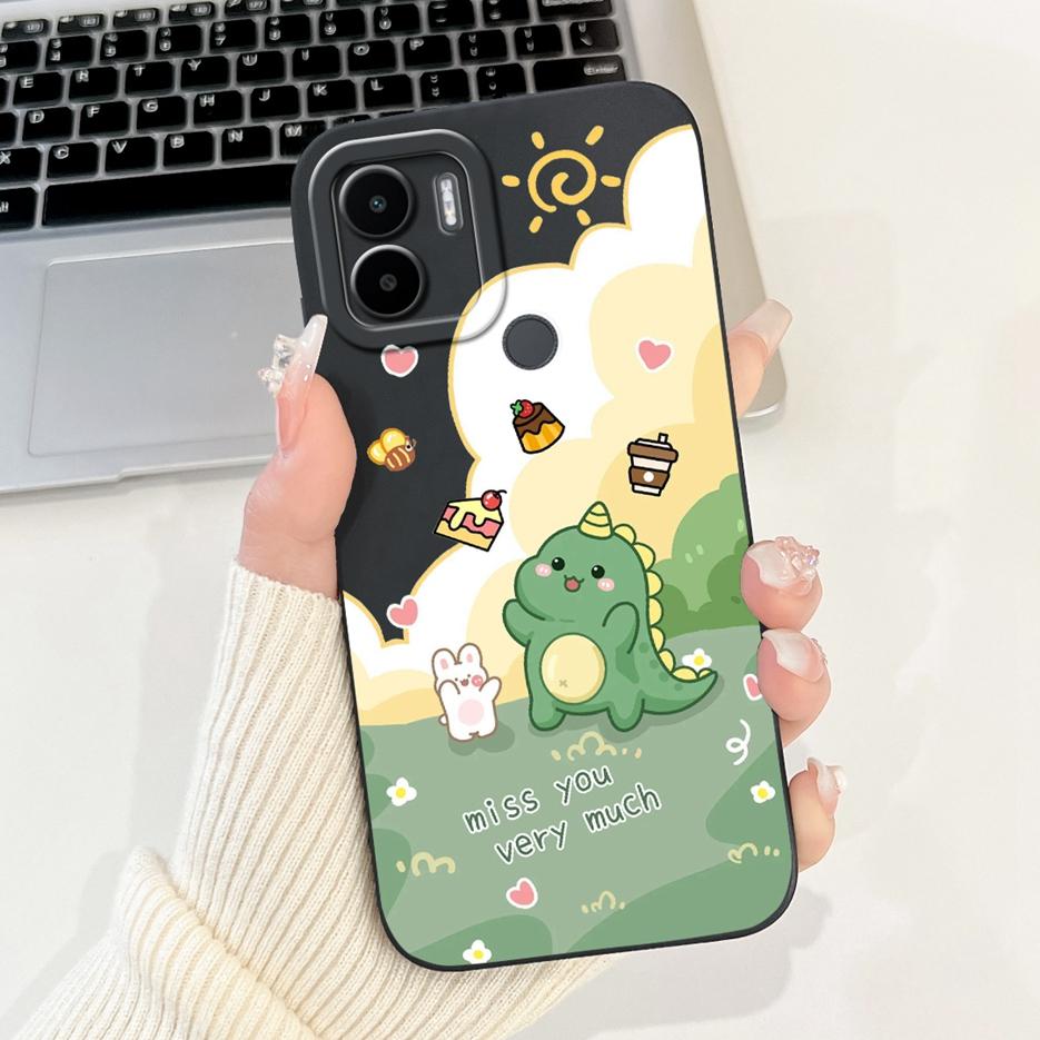Чехол для Xiaomi Redmi A2 Redmi A2+ Новый Конфетный Расписной Чехол Ударопрочный Чехол для Телефона Для Xiaomi Redmi A2 Plus RedmiA2 A2+ Мягкий Чехол