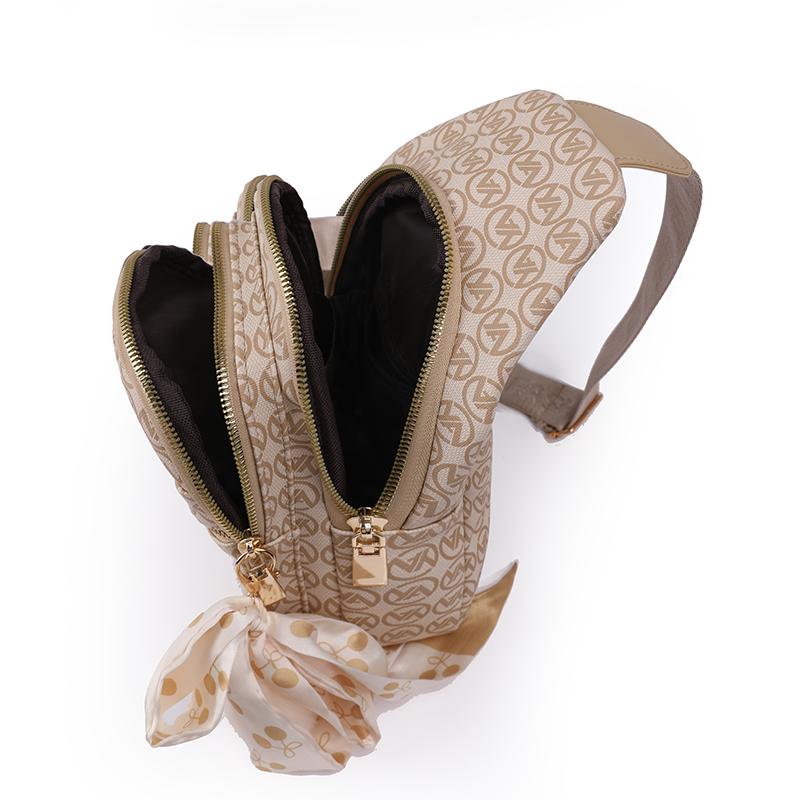 Нагрудная сумка Женская сумка через плечо Нагрудная сумка Рюкзак Женская маленькая сумка с принтом