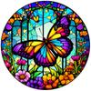 HuaCan Diamond Painting DIY Kit Lanscape Butterfly Picture Full Round Drill Mosaic Tree Paintings Rhinestone Embroidery Art Craft Home Wall Decor