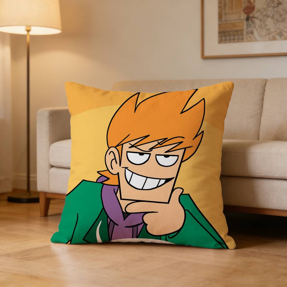 Creative Eddsworld Pillow Case For Sofa Living Room Home Office Decor Protective Cover