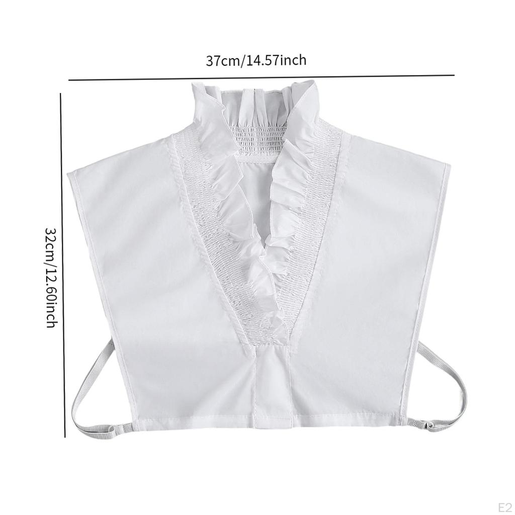 Шикарный искусственный воротник, аксессуар для выреза платья