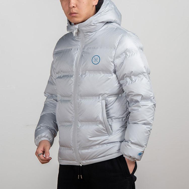 Li Ning Wade Series морозостойкая теплая куртка с капюшоном мужская верхняя одежда Coin-Gray AYMQ043-3