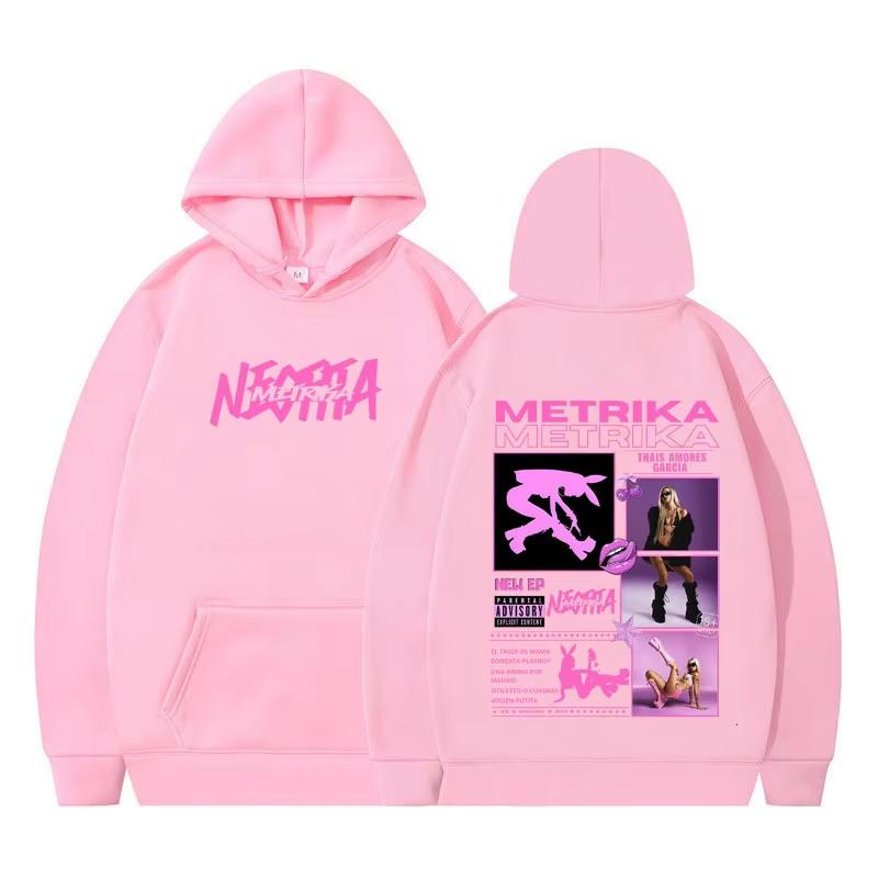 Singer Metrika Album Tour 2026 Hoodie Men Women Oversized Pullover Sweatshirt Streetwear Harajuku Hip Hop Casual Warm Unisex Gift Top