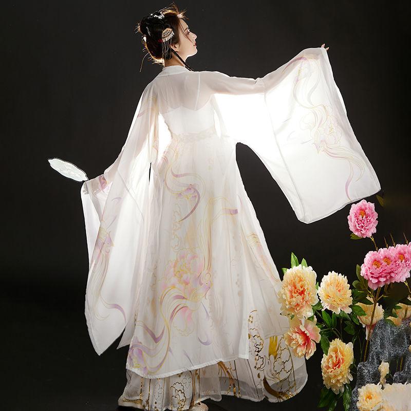 Юбка Hanfu HE ZI в китайском стиле династии Тан, женский костюм