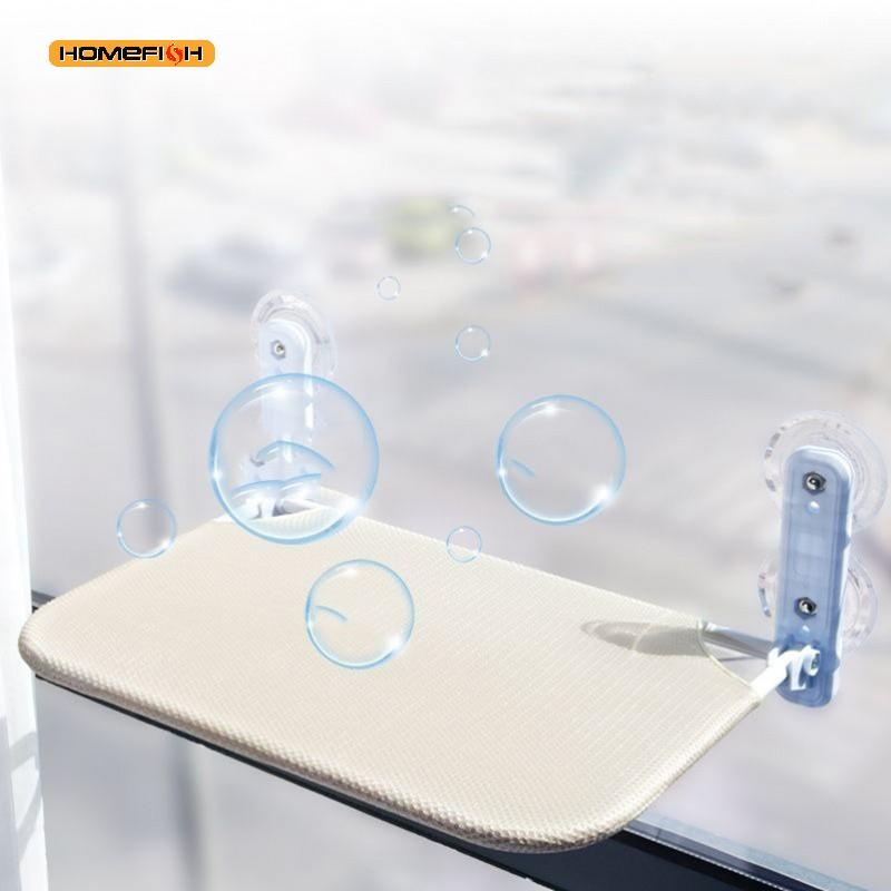 Ультрамягкая гамак-лежанка для кошек на окно, уютная кровать как облако для сна - Безопасное крепление, Экономия места, Идеально для наблюдения за пейзажем