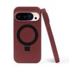 Magnetic Ring Genuine Leather Case For Google Pixel 10A 9 Pro XL 9A 8A 7A Pixel7 8 Pro Phone Back Cover Case Bracket Stand Coque