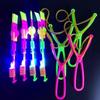 10 Pieces Magical Led Lights Arrow Rocket Helicopter Flying Toy