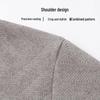 SNOWFLYING Men's Fleece-Lined Thickened Pullover Knit Sweater