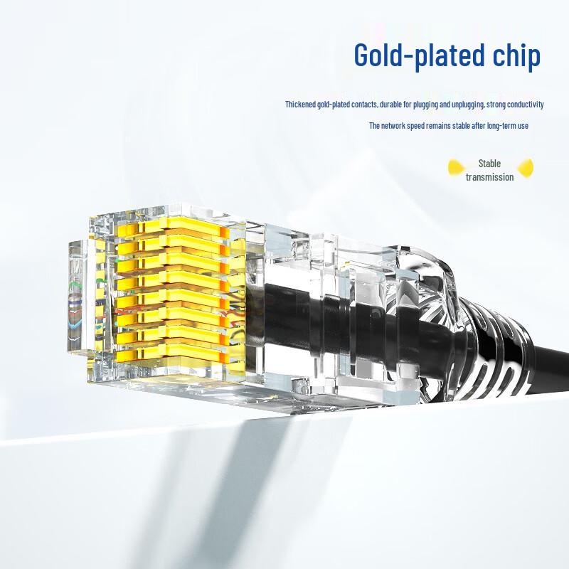 BOSENDE Cat6A 10 Gigabit Oxygen-Free Copper Ethernet Patch Cable