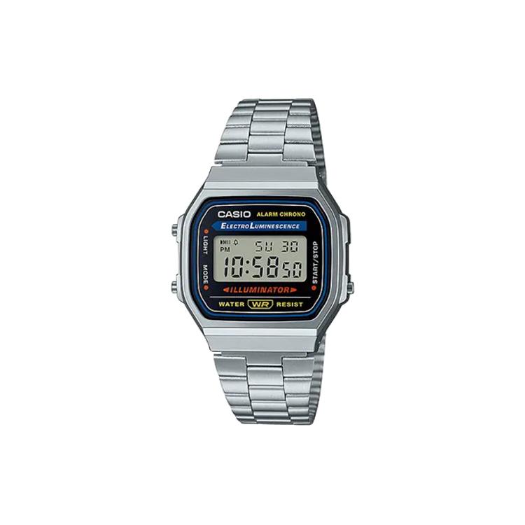 Casio Мужские часы СЕРИЯ VINTAGE Серые A168WA-1A2WJR A168WA-1A2WJR