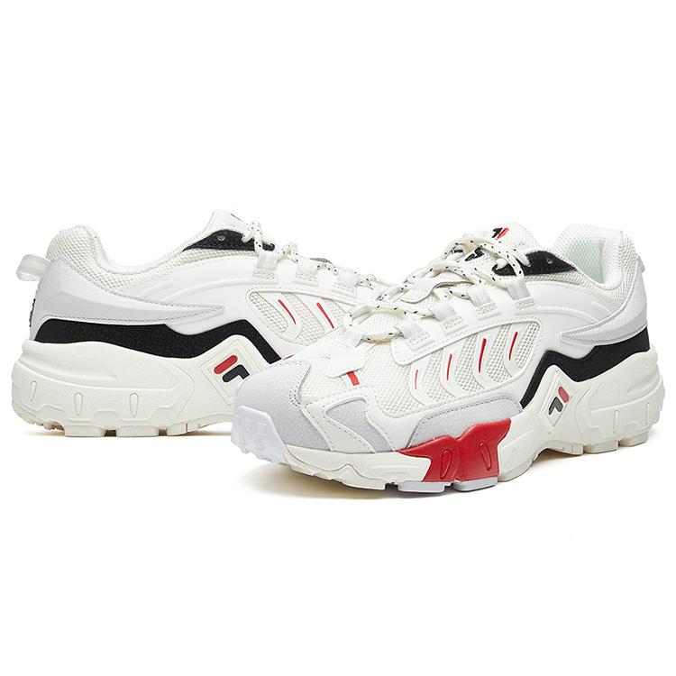 Fila Ретро-кроссовки для бега Белые/Красные/Черные Женские F12W041115FNF
