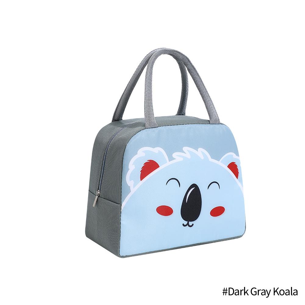 Портативная изолированная термосумка для пикника, еда, обед, коробка, мультяшные животные, свежие сумки-холодильники, сумка для женщин, девочек, детей, подарок