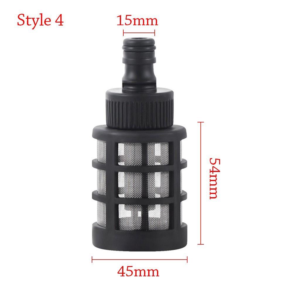 1 шт. фильтр для шланга для мойки автомобиля, сетчатый фильтр для насоса-распылителя, новая фильтрующая сетка