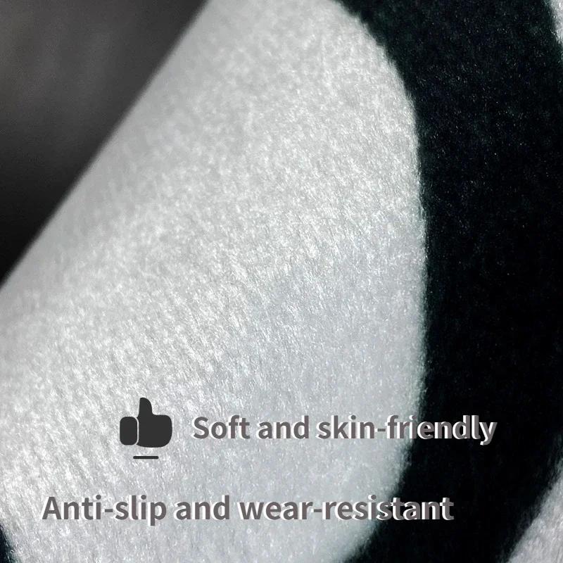 Living Room Carpet Colorful Trendy Special-shaped Bedroom Bedside Rug  Fluffy Plush Fashionable Coffee Table Floor Mat