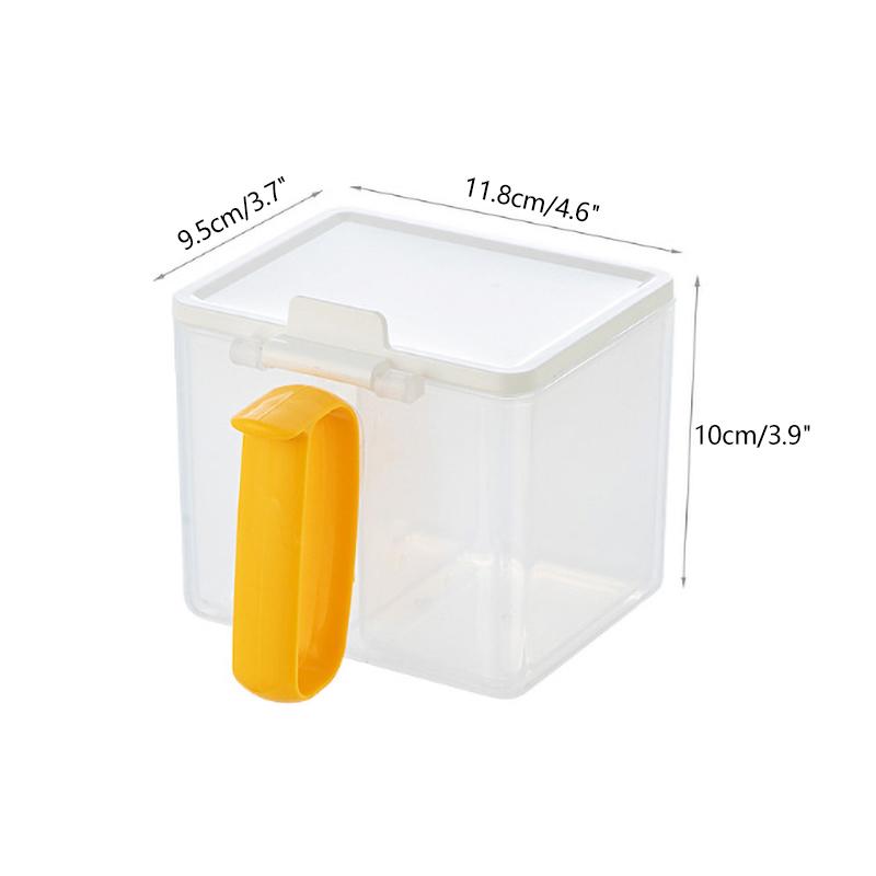 1 шт. Контейнер для капсул для стирки Большой вместимости Коробка для хранения стирального порошка Органайзер для ароматических бусин Влагозащищенный