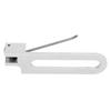 Arrow Rear Rest Aluminum Alloy Recurve Bow Magnetic Arrow Rest for Outdoor Archery Training Targeting Hunting Silver