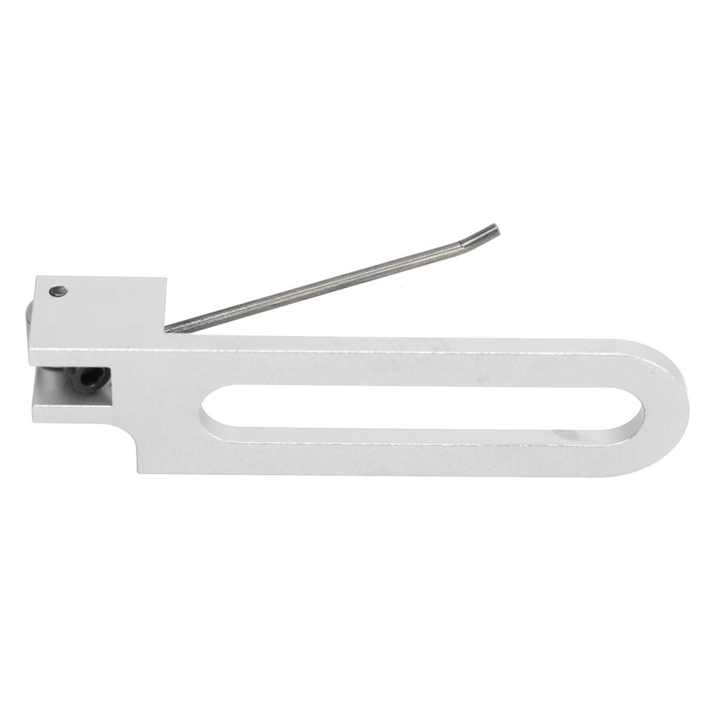 Arrow Rear Rest Aluminum Alloy Recurve Bow Magnetic Arrow Rest for Outdoor Archery Training Targeting Hunting Silver