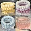 High-Elasticity No-Crease Telephone Cord Scrunchie Hair Tie
