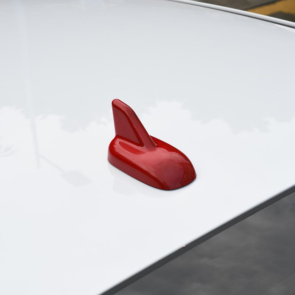 Car Shark Fin Antenna Decoration Sticker Auto Modification Accessories Car Styling Roof Decoration Sticker Universal Accessories